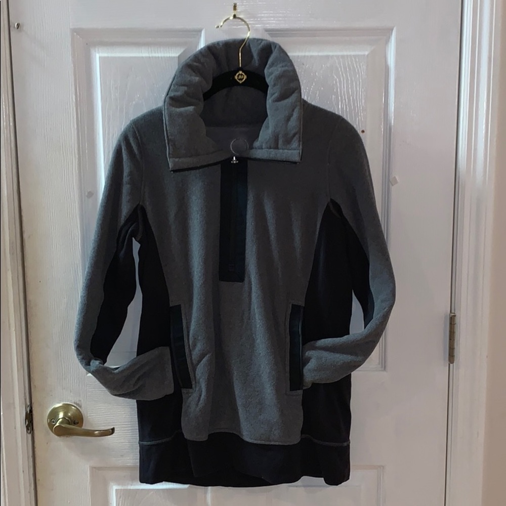 Lululemon grey fleece jacket